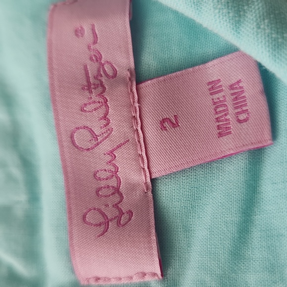 Stunning,Lilly Pulitzer Tia Shift in Pool Blue - Picture 4 of 8